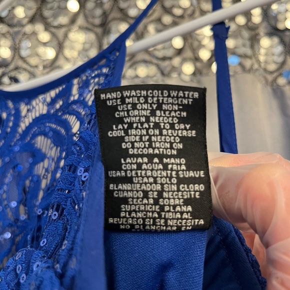 WINDSOR Royal Blue Dress Size 1 - Picture 7 of 8